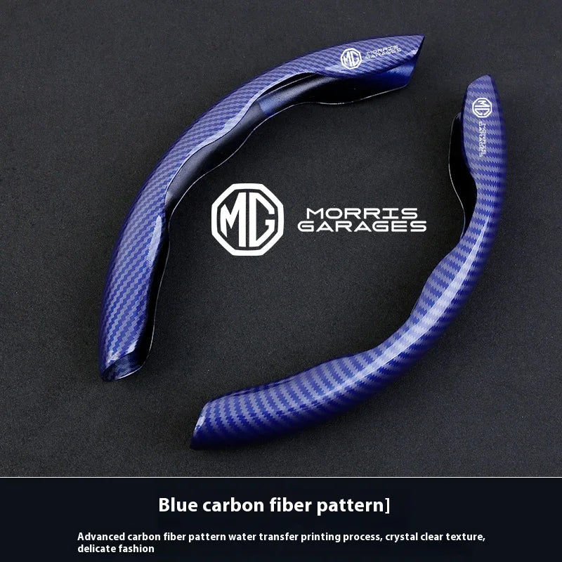 MG ZS MG5 MG6 MG7 Hector Pilot Carbon Fiber Texture Steering Wheel Cover