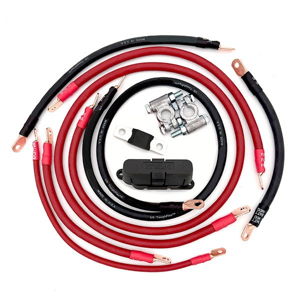 Big7Kits Toyota 4Runner Big 7 Battery Cable Kit (Gen 3 - 1996-2002)