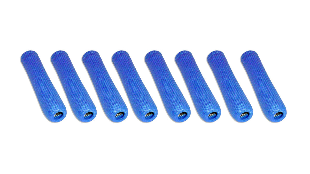 Taylor Cable Blue Fire Sleeve Plug Boots Set of 8 - 2566