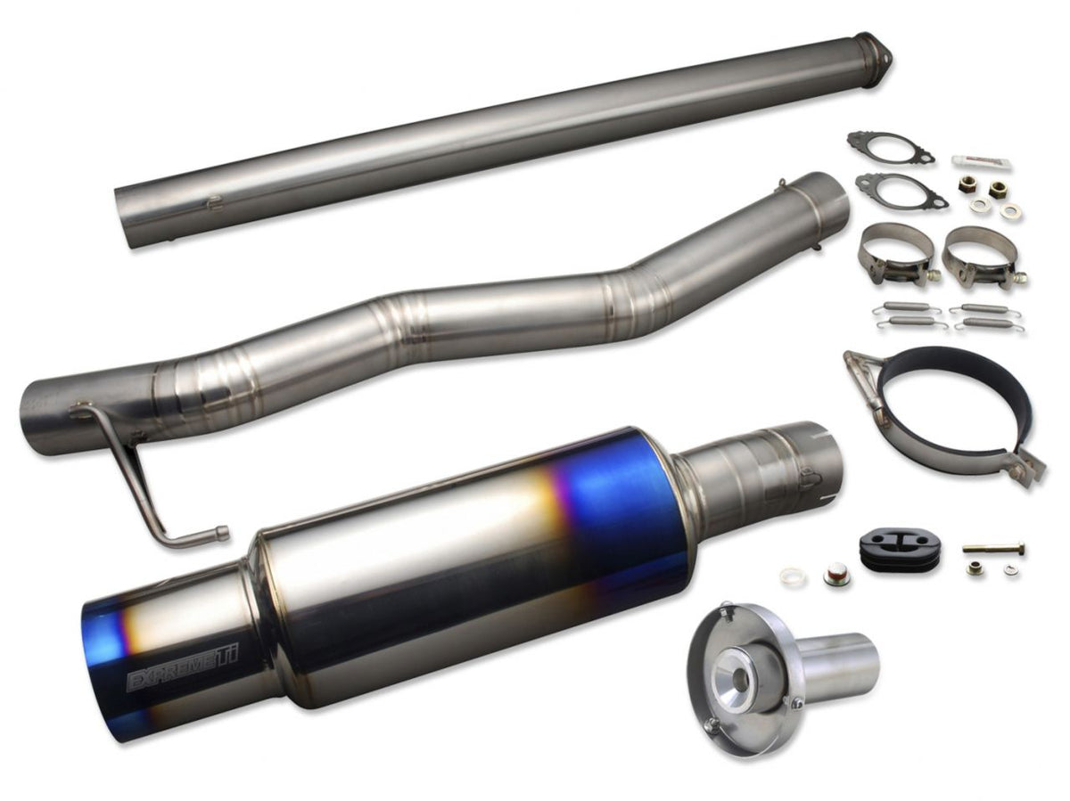 Evo 8-9 USDM Bumper Expreme Ti Muffler, Tomei TB6090-MT01B