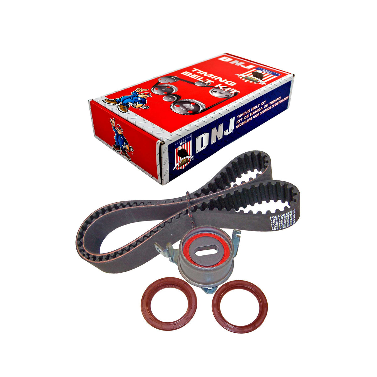 DNJ 1994 Mitsubishi Mirage 1.8L Timing Belt & Component Kit