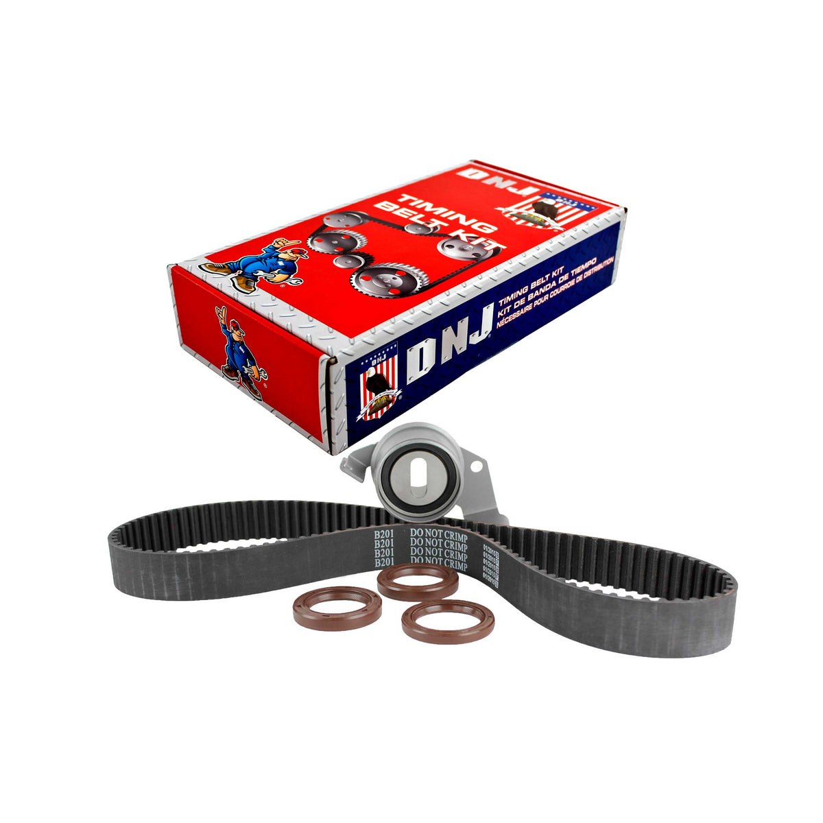 DNJ Timing Belt Component Kit 2002-2007 Mitsubishi 2.0L