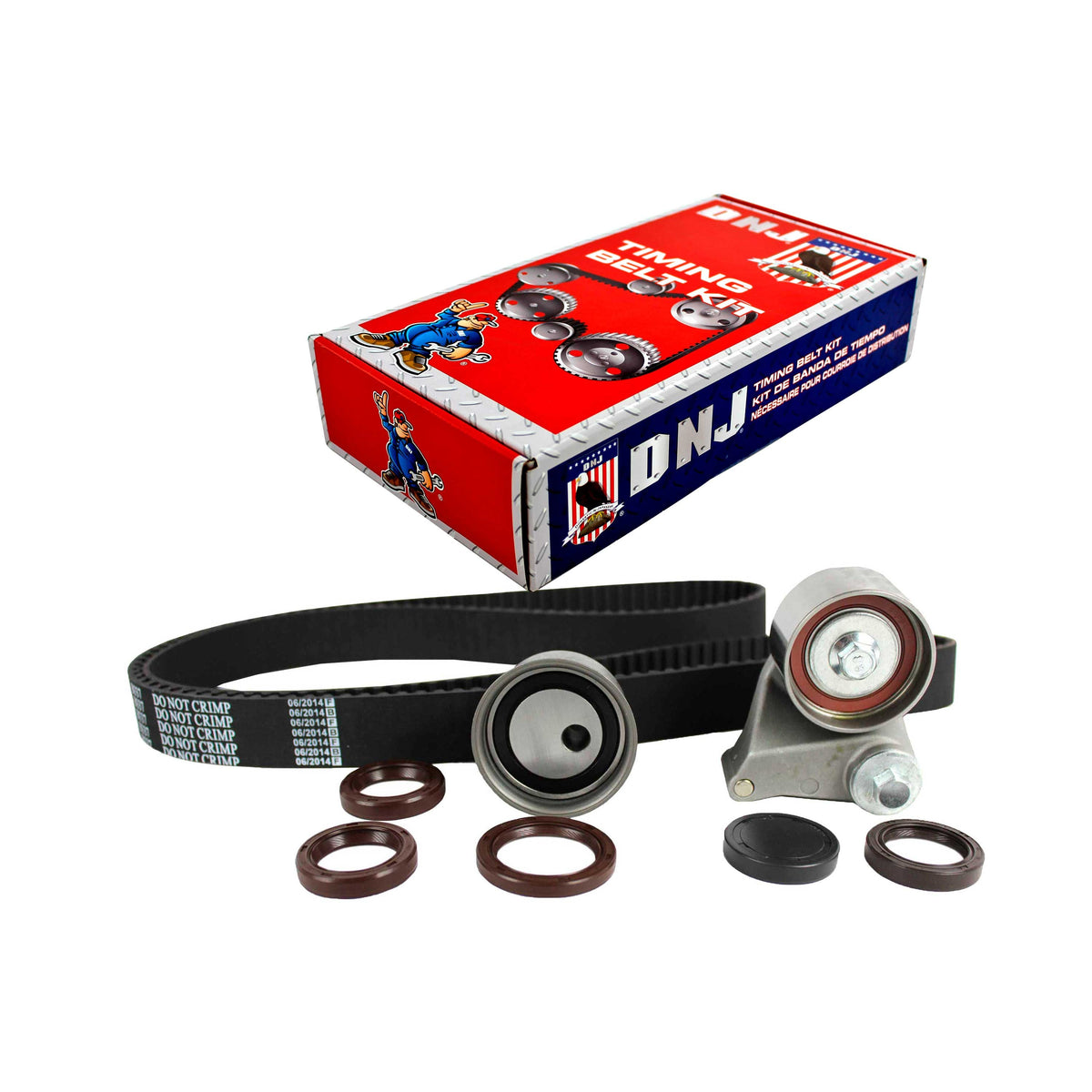 DNJ Timing Belt Component Kit 2006-2010 Hyundai, Kia 2.7L