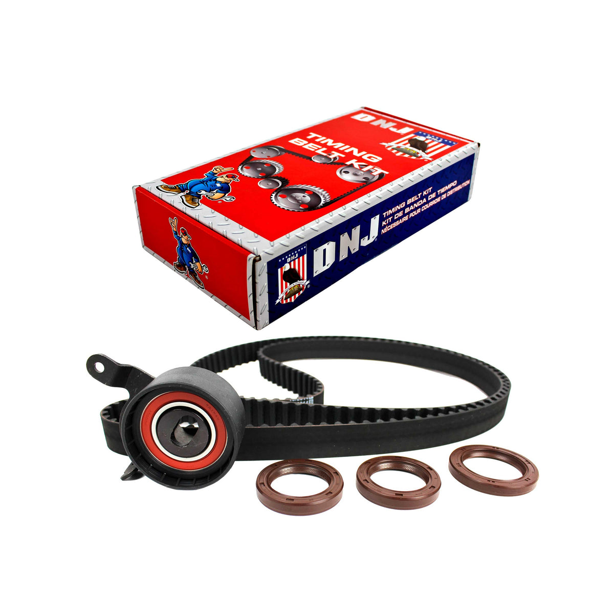 DNJ Timing Belt Component Kit 1995-1997 Honda 2.7L