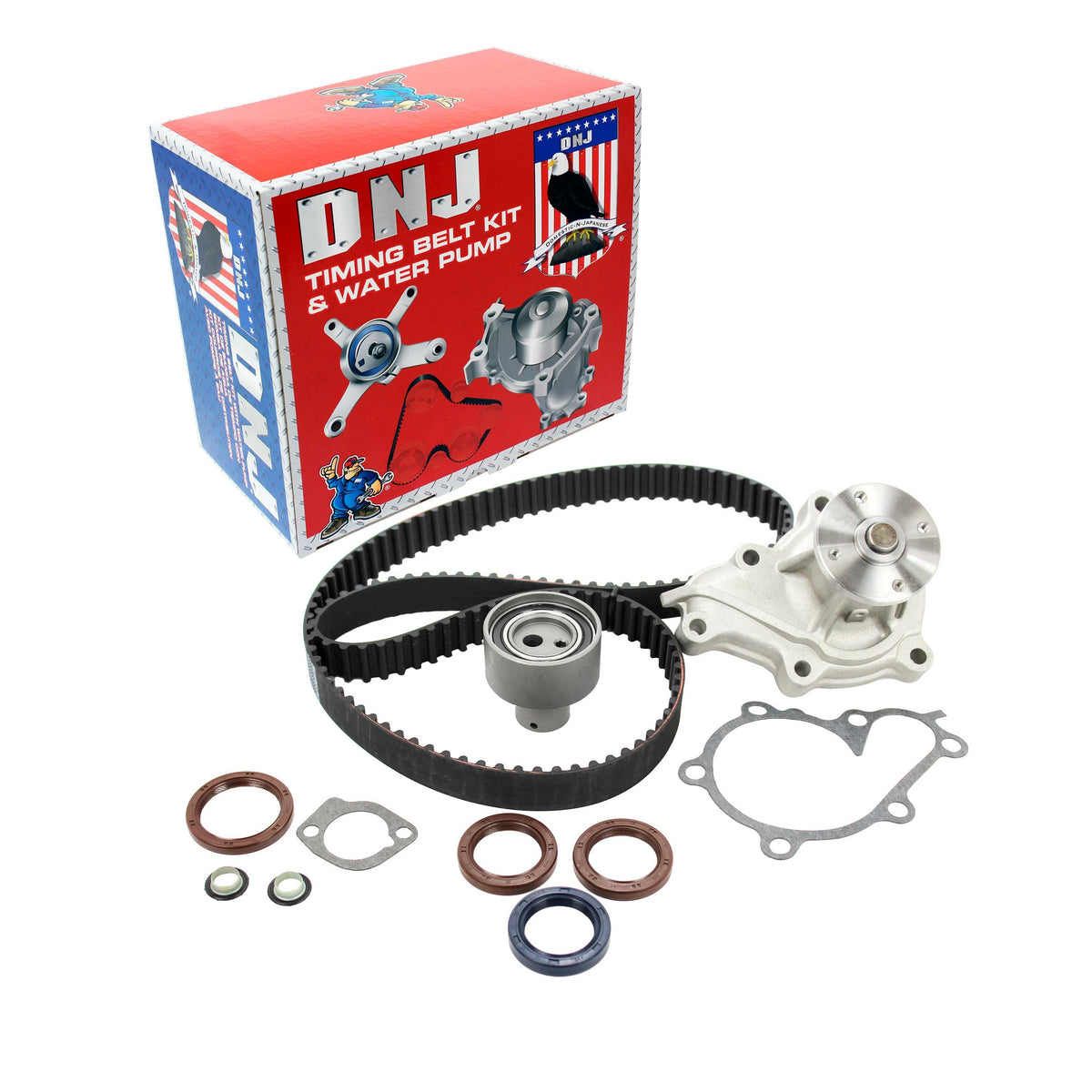 DNJ Timing Belt Kit with Water Pump 1994-1998 Mercury, Nissan 3.0L