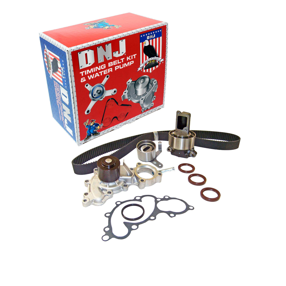 DNJ Timing Belt Kit with Water Pump 1988-1992 Toyota 3.0L