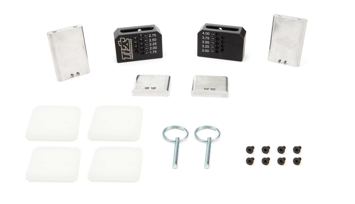Ti22 PERFORMANCE Ti22 Setup Blocks Short Black 1-3/4in-4in