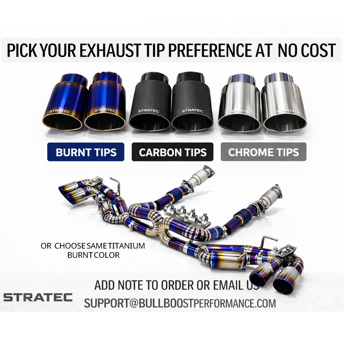 Bull Boost Titanium Valved Catback Exhaust System for Audi RS3 TTRS 2.5T