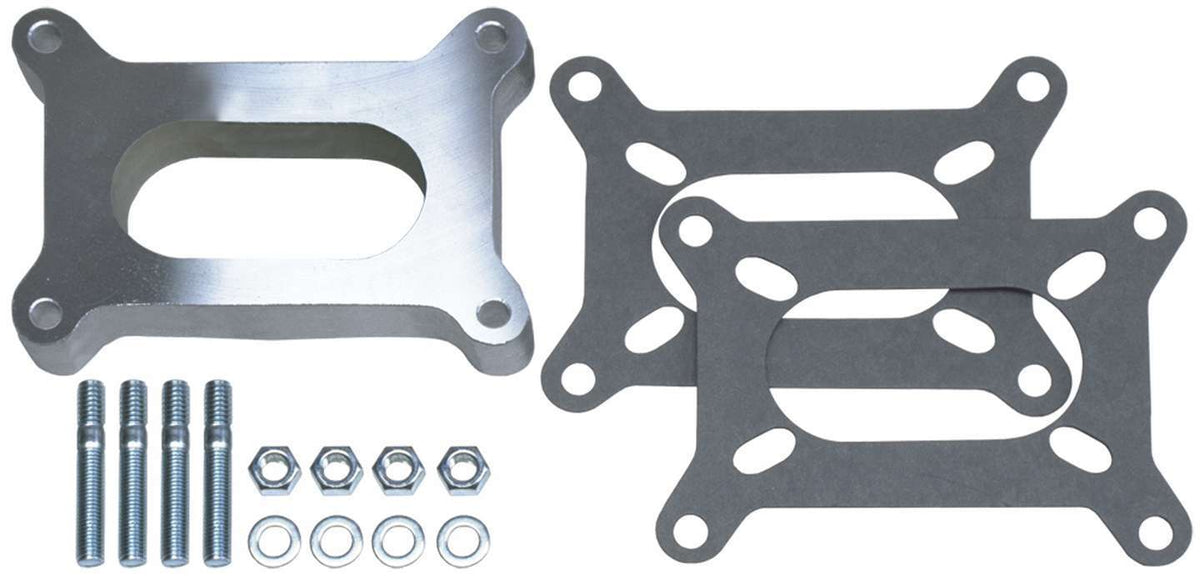 Trans-Dapt 2 Bbl 1" Open Aluminum Carburetor Spacer - 2135
