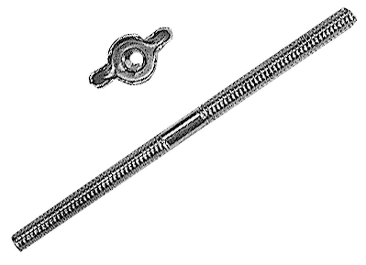 Trans-Dapt 6in Air Cleaner Stud & Nut - 2175