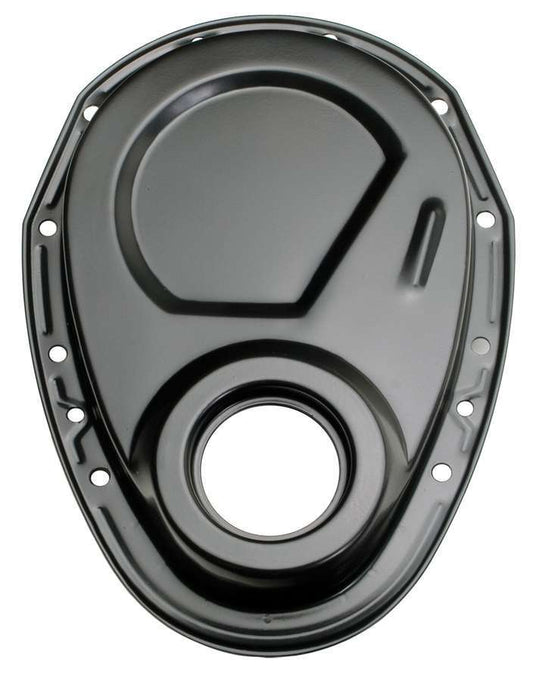 Trans-Dapt BBC Timing Cover-asphalt Black - 8637