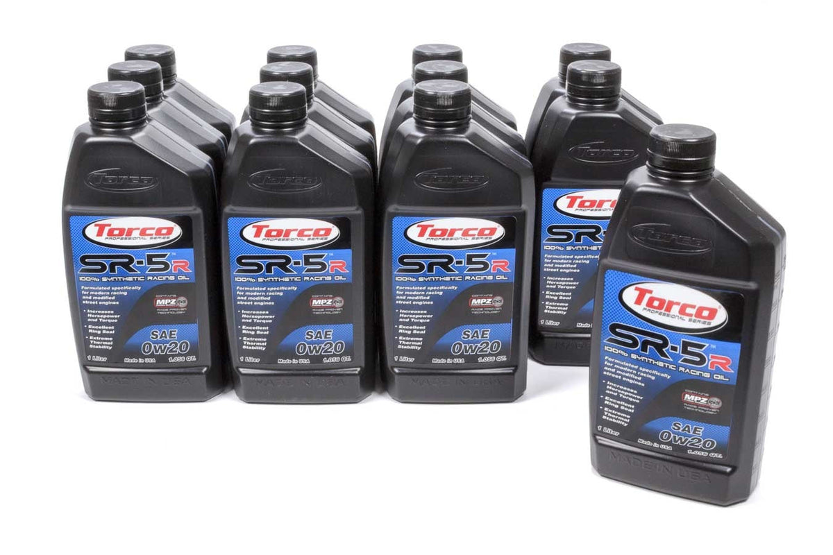 SR-5R Synthetic Racing Oil 0w20 Case 12x1-Liter - A150020C