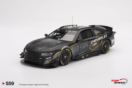Topspeed Garage 56 Chevrolet Camaro ZL1 #24 Hendrick Motorsports NASCAR Test Car 1:18
