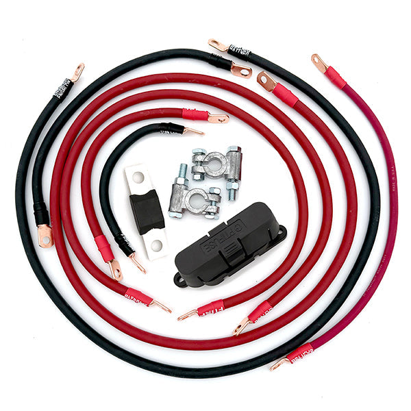 Big7Kits Toyota Tacoma Big 7 Battery Cable Kit (Gen 1 - 1995-2004)
