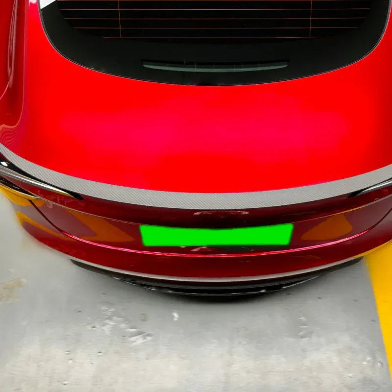 Teskay Carbon Fiber High-Performance Rear Spoiler for Tesla Model 3 Highland