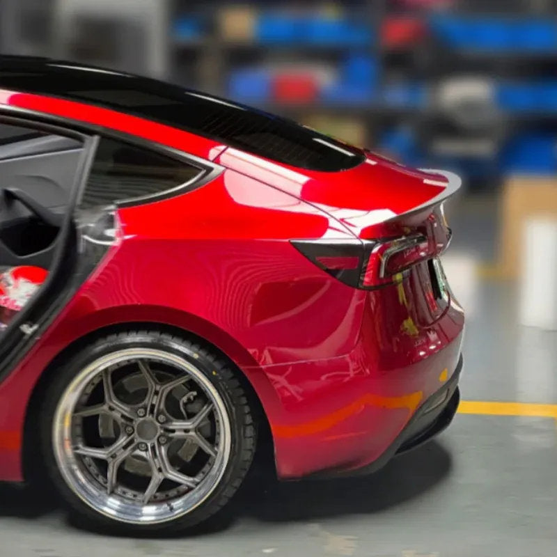 Teskay Carbon Fiber High-Performance Rear Spoiler for Tesla Model 3 Highland