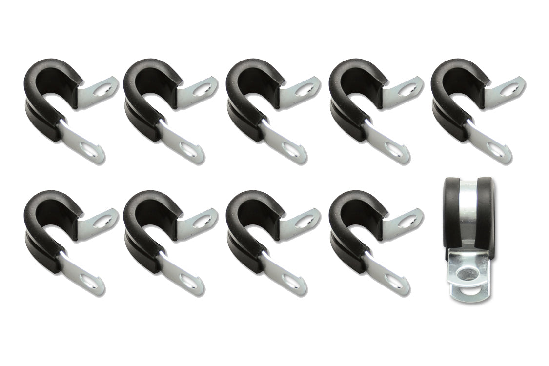 Cushion Clamps for 1/2in (-8AN) Hose - Pack of 10 - 17192