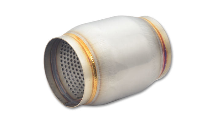 Vibrant Performance Muffler Round SS 3.0IN Ctr