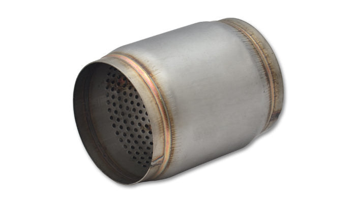 Vibrant Performance Muffler Race Round Stainless 3.5IN - 17965