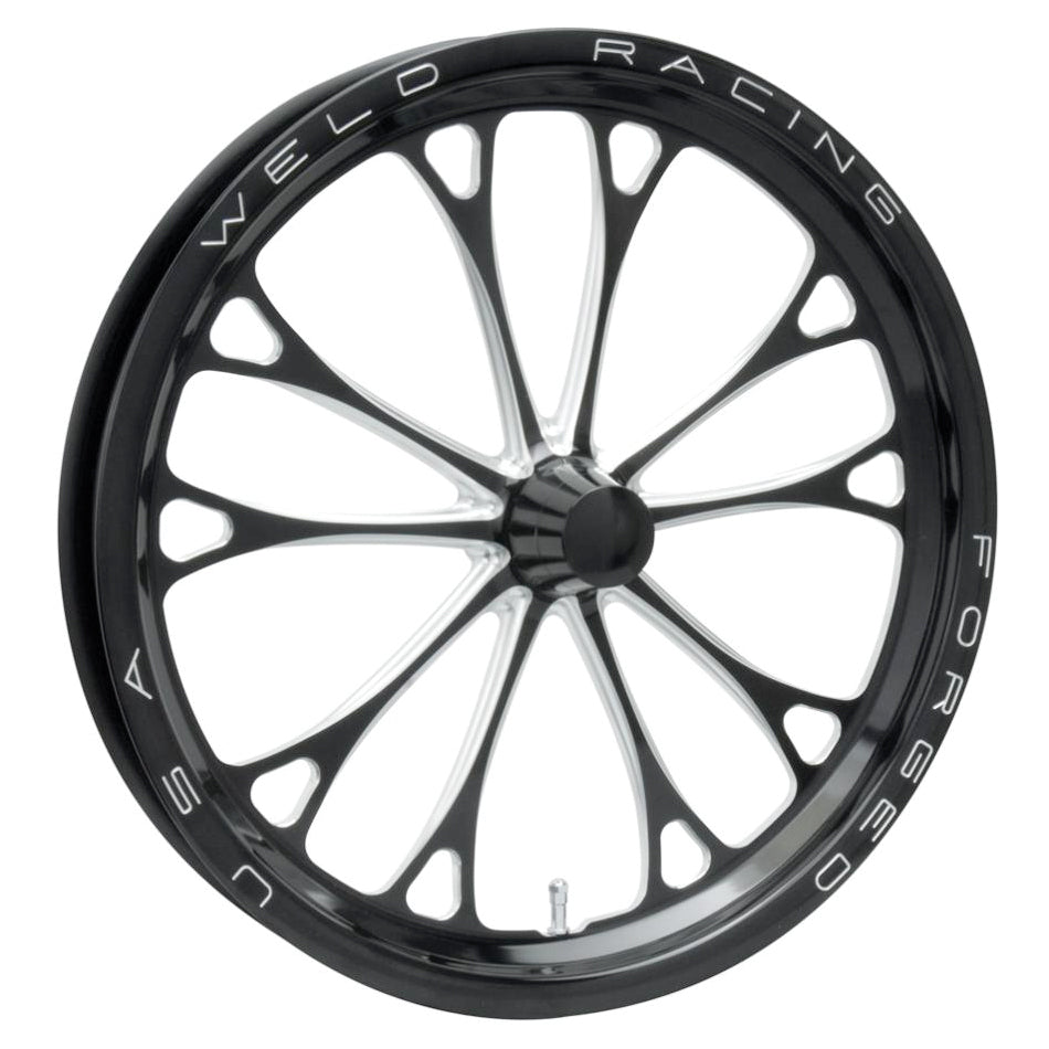 Weld Racing 17x3.5 V-Series Drag Wheel 1-Piece Spindle Mt - 84B17001