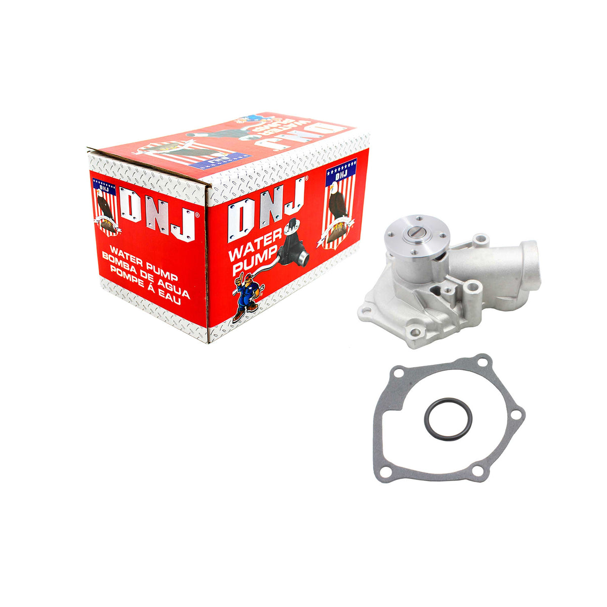 DNJ Water Pump 2004-2012 Mitsubishi 2.4L