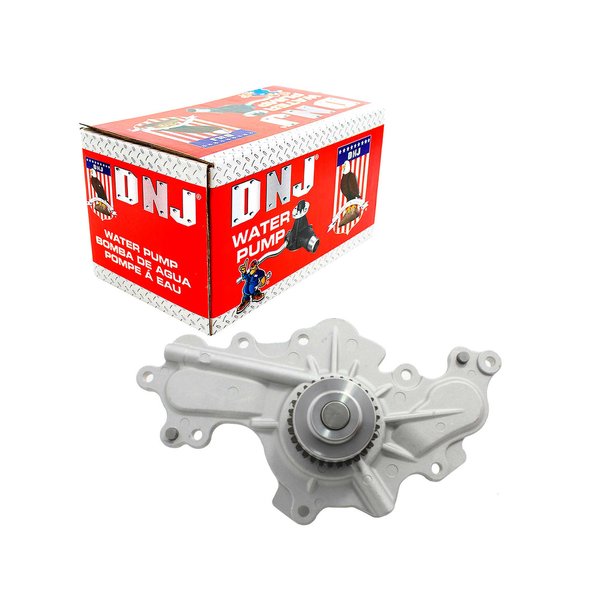 DNJ Water Pump 2010-2017 Ford, Lincoln 3.5L-3.7L