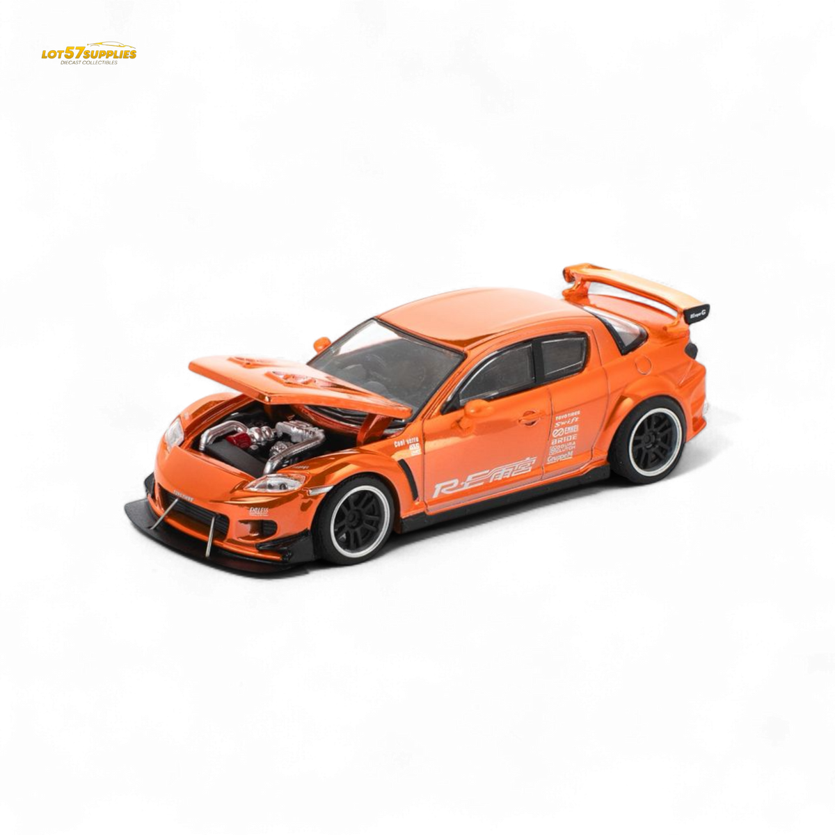 Poprace Mazda RX-8 Re-Amemiya Chrome Orange 1:64