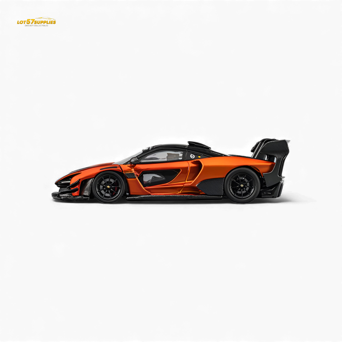 (Pre-Order) CM Model McLaren Senna GTR Volcano Orange 1:64