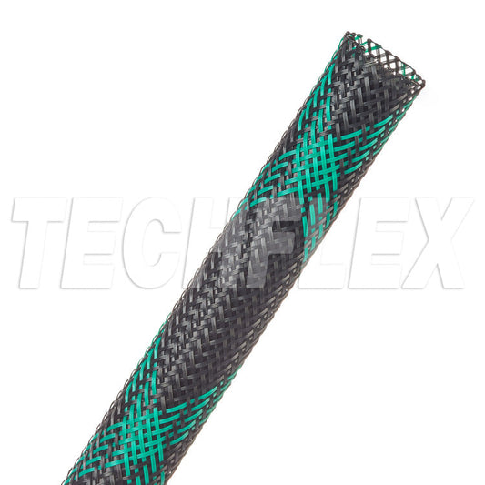 Big7Kits Wire Wrapped in Black with Green Tracer