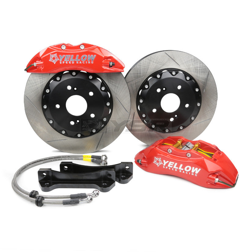 Yellow Speed Racing Front 6 Piston Ultra Big Brake Kit - Volkswagen Jetta TDI 2015 (A6)