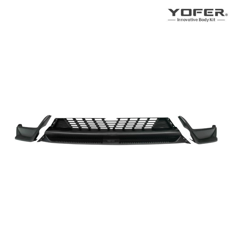 EV Bandit Yofer Pro Front Lip for Tesla Model Y Juniper 2026-ON PP Polypropylene
