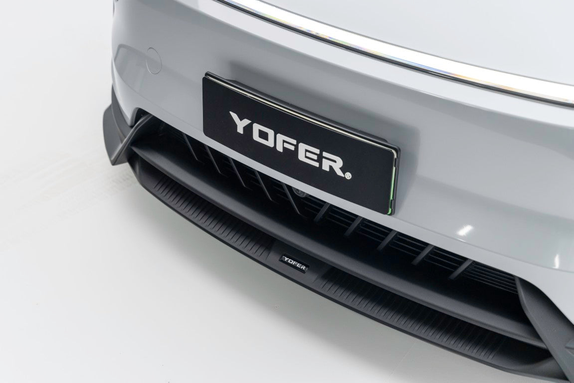 EV Bandit Yofer Pro Front Lip for Tesla Model Y Juniper 2026-ON PP Polypropylene
