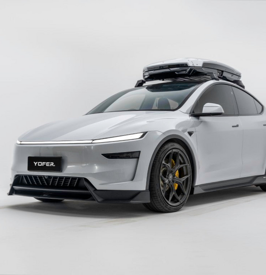 EV Bandit Yofer Pro Front Lip for Tesla Model Y Juniper 2026-ON PP Polypropylene