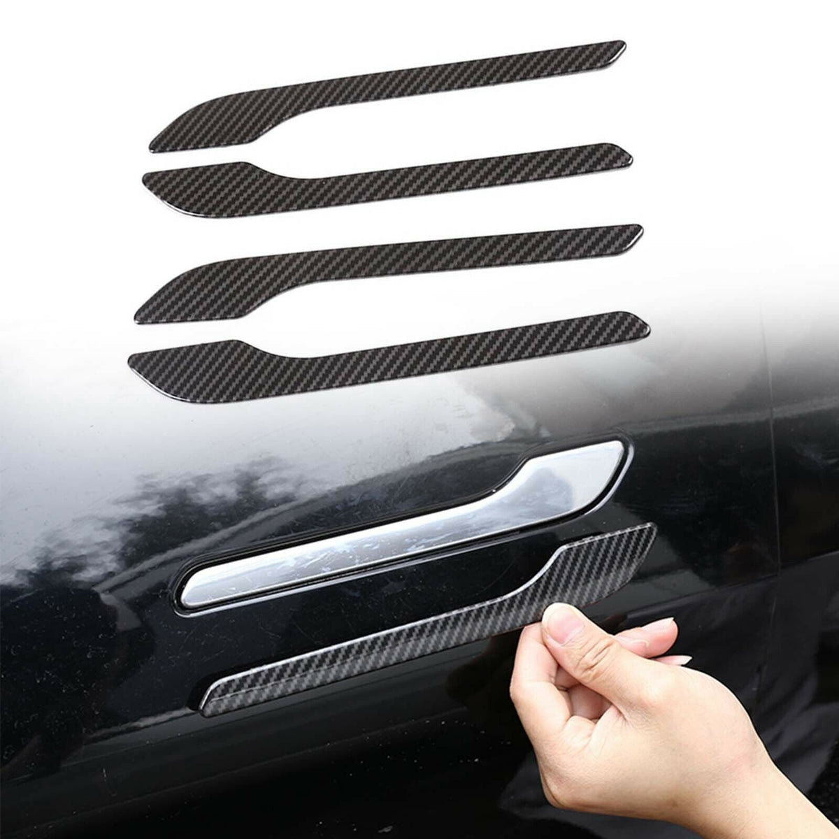 Tesery ABS Door Handle Cover Wrap Kit for Model 3/ Y (4Pcs)