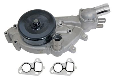 ACDelco Water Pump, Mechanical, Aluminum, Natural, Chevrolet, Pontiac, Cadillac, Each - 12710208