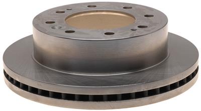 ACDelco Brake Rotor, Advantage Non-Coated, Vented, Solid Surface, Cast Iron, Natural, Chevy, GMC - 18A2804A