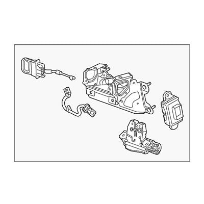 ACDelco Latch Asm-l/Gate - 86782303