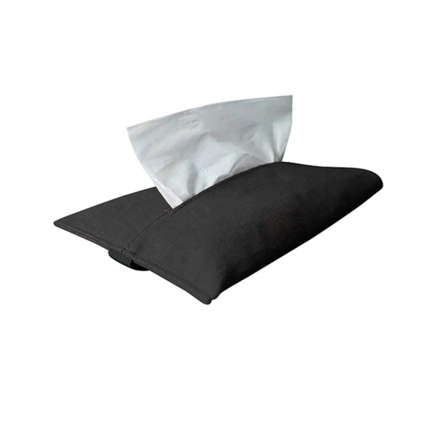 Tesery Alcantara Hidden Tissue Box for Tesla Model 3 & Model Y