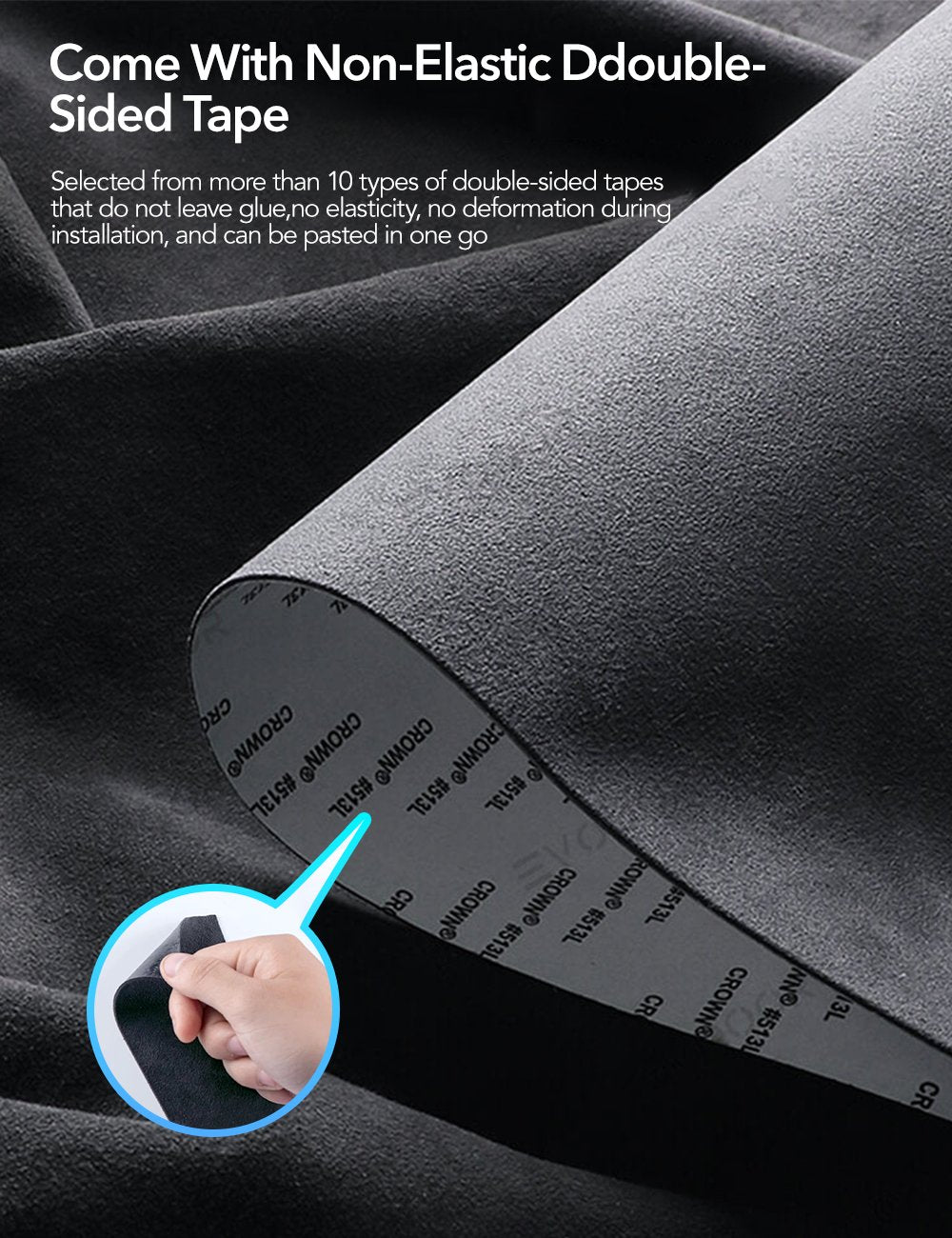 Tesery Alcantara Seat Back Protector for Model 3 Highland/Y Juniper | 2-Pack | Premium Comfort