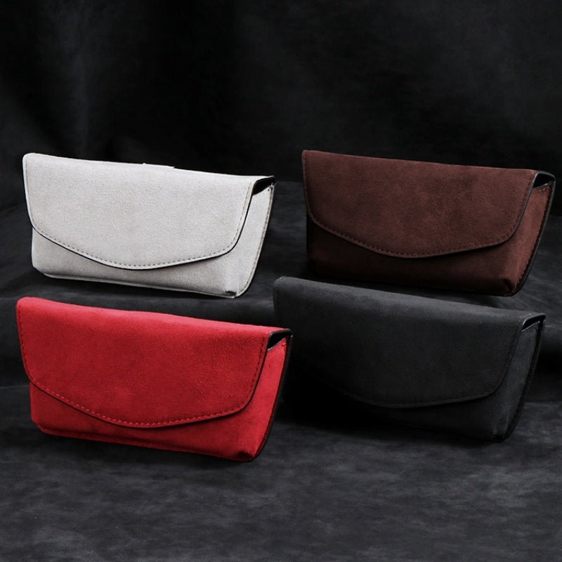 Tesery Alcantara Sun Visor Glasses Case for Tesla