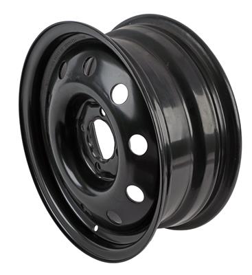 Allied Wheels Wheel, OEM/Snow, Steel, Matte Black, 15 in. x 6.0 in., 4 x 4.25 in. Bolt Circle - 7056025