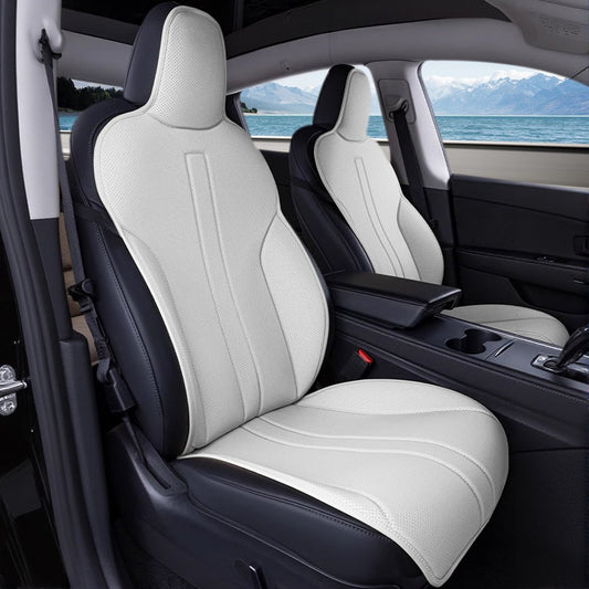 Tesery All Season Nappa Leather Seat Cover for Tesla Model 3/Y