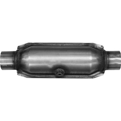 AP Exhaust Catalytic Converters, Universal, Single 2.50 in. Slip-fit Inlet/Outlet, AIR Tube - 608316