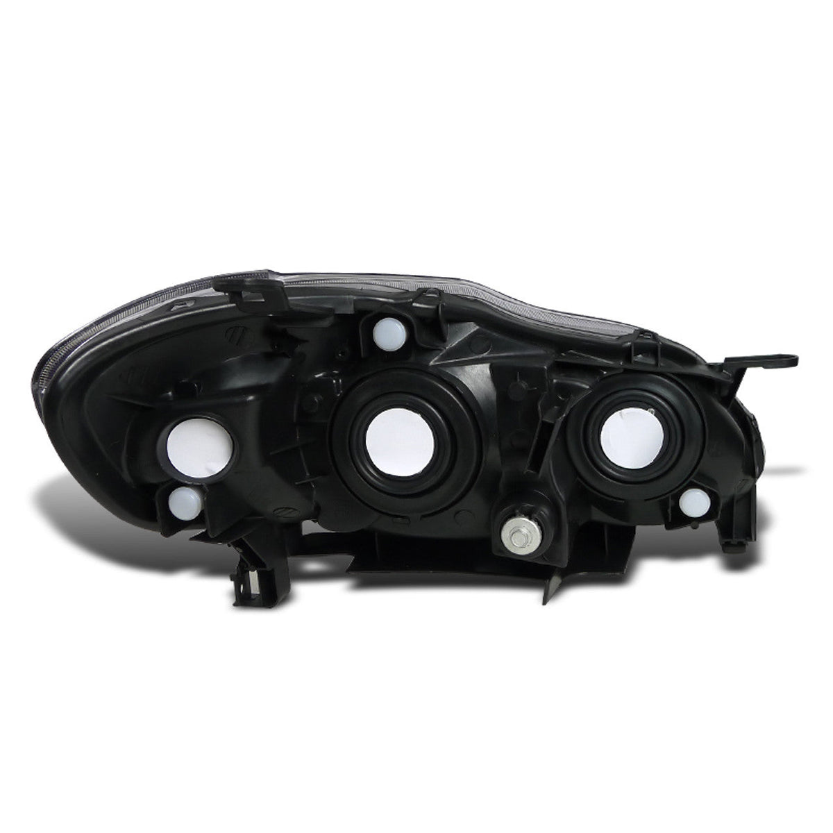 Spec-D 03-08 Toyota Corolla OEM Style Headlights Matte Black/Clear