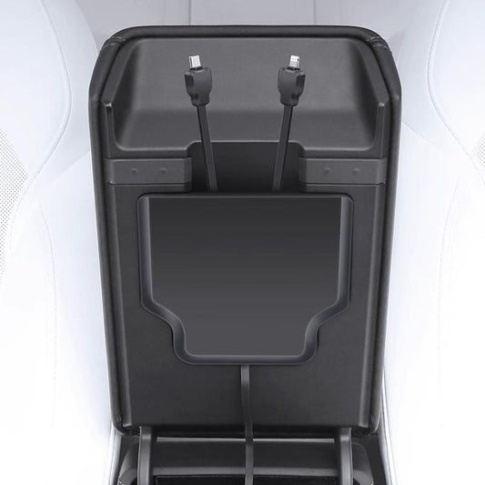 Tesery Armrest Box Hidden Expansion Dock for Model Y Juniper & Model 3 Highland & Model YL