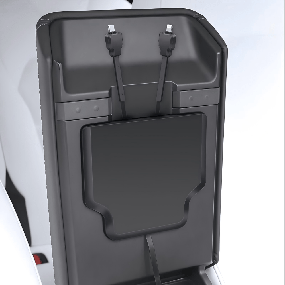 Tesery Armrest Box Hidden Expansion Dock for Model Y Juniper & Model 3 Highland & Model YL