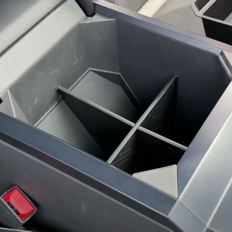 Tesery Armrest Storage Box Divider for Cybertruck