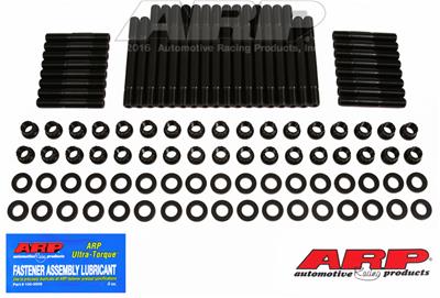 ARP Cylinder Head Fasteners, High Performance Cylinder Head Stud Kits, 12-point, Chromoly, Black - 1344201