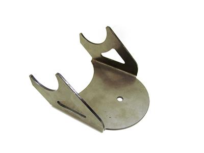Ridetech Bracket, Axle Mount, Air Bag Mount, Weld-on, Steel, Natural, Each - 90000431