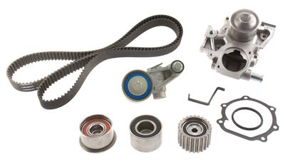 Aisin World Timing Belt and Water Pump Service Kit, with Hydraulic Tensioner, Subaru, Kit - TKF006